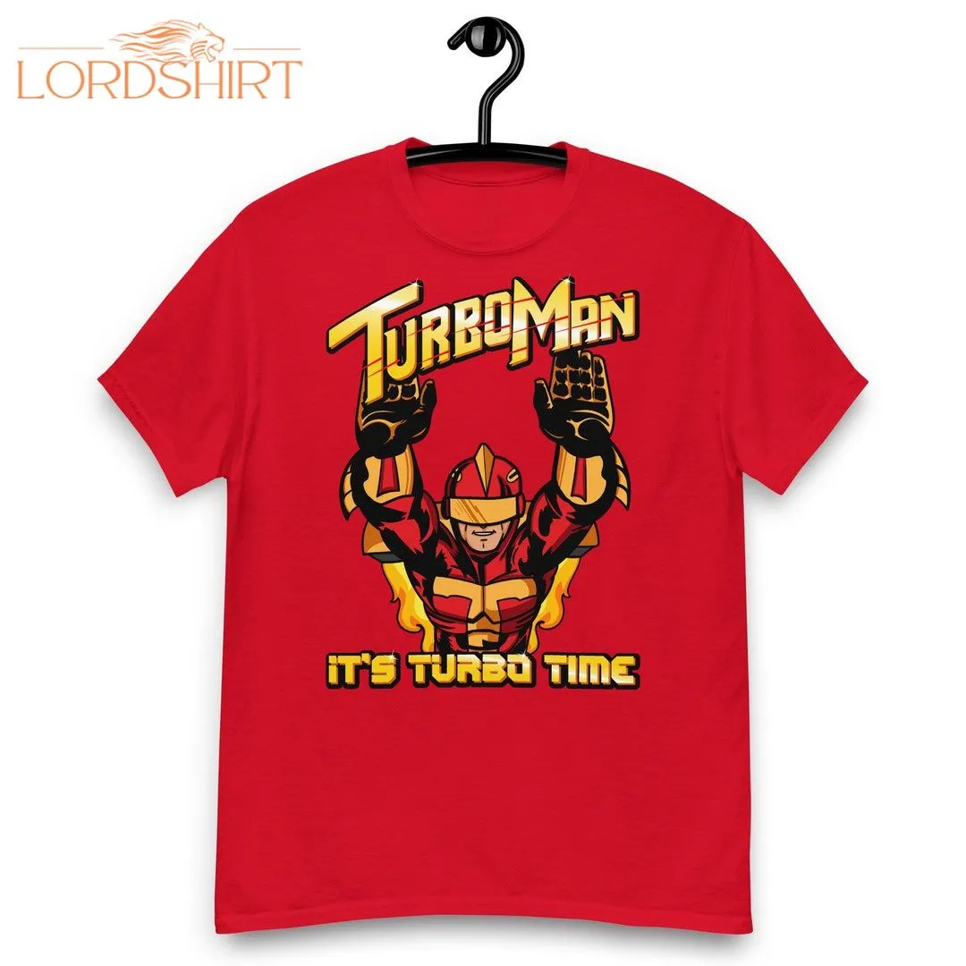 Turbo Man It's Turbo Time Christmas T-shirt