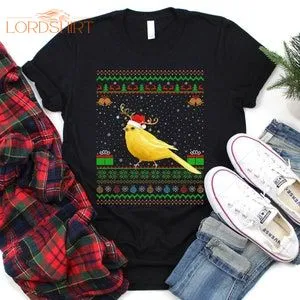 Ugly Canary Christmas T-shirt For Men Women Girls Kids