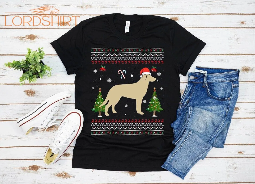 Ugly Chinook Dog Christmas T-shirt For Men Women Christmas