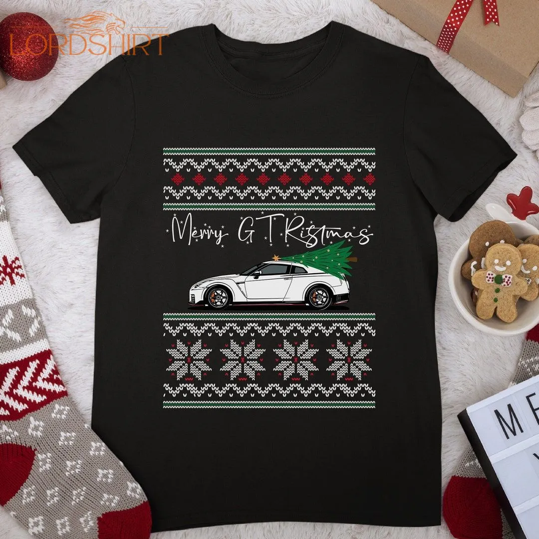 Ugly Christmas Shirt GTR T-shirt Merry Gtristmas Christmas