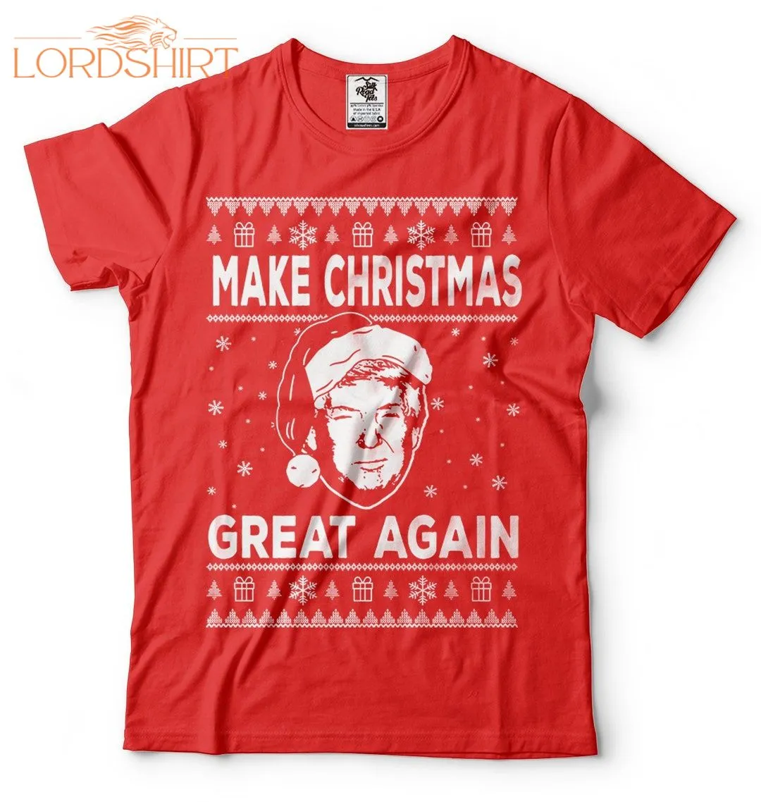 Ugly Christmas Sweater Trump President Ugly Christmas Sweater