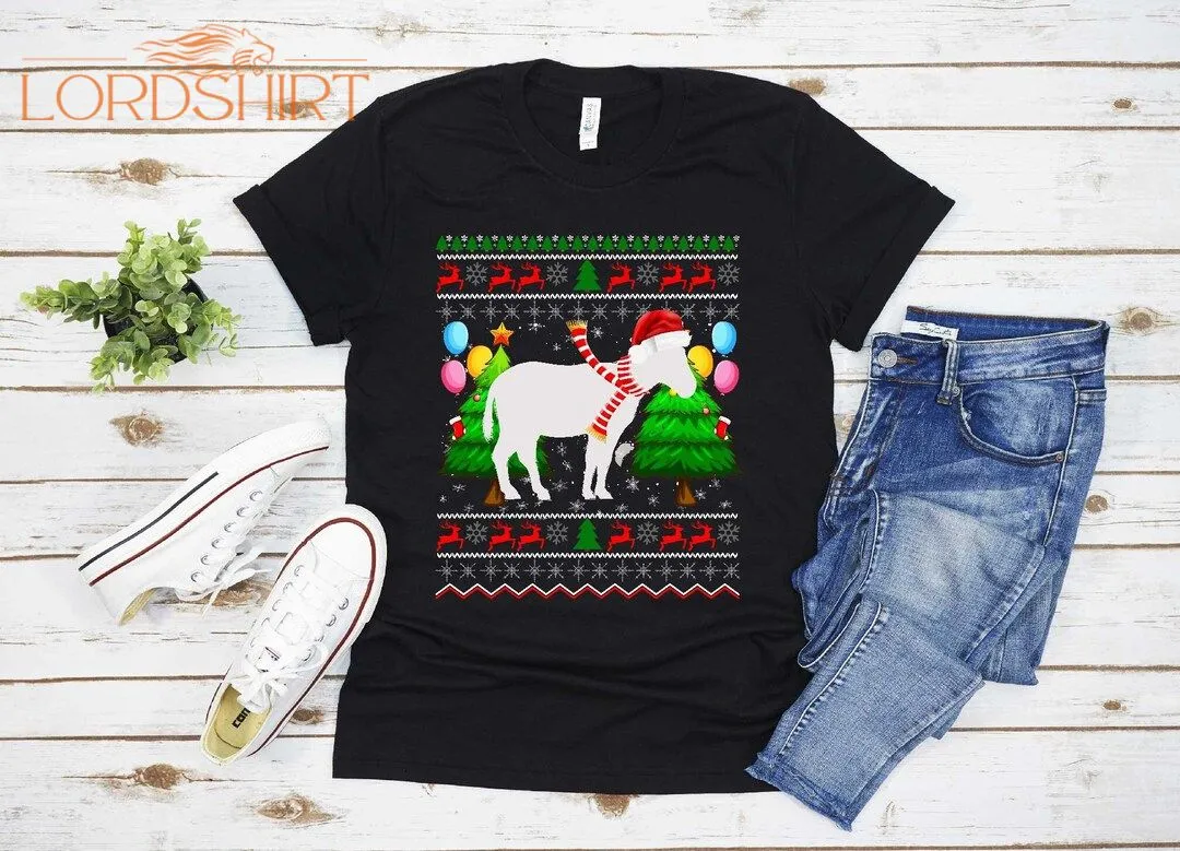 Ugly Donkey Christmas T-shirt For Men Women Christmas