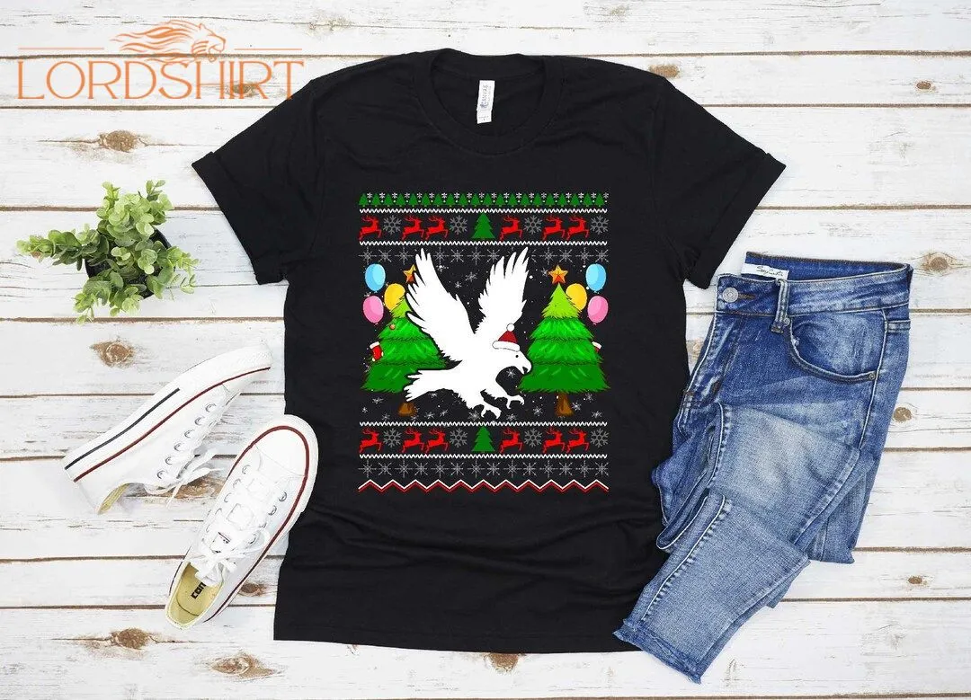 Ugly Eagle Christmas T-shirt For Men Women Christmas