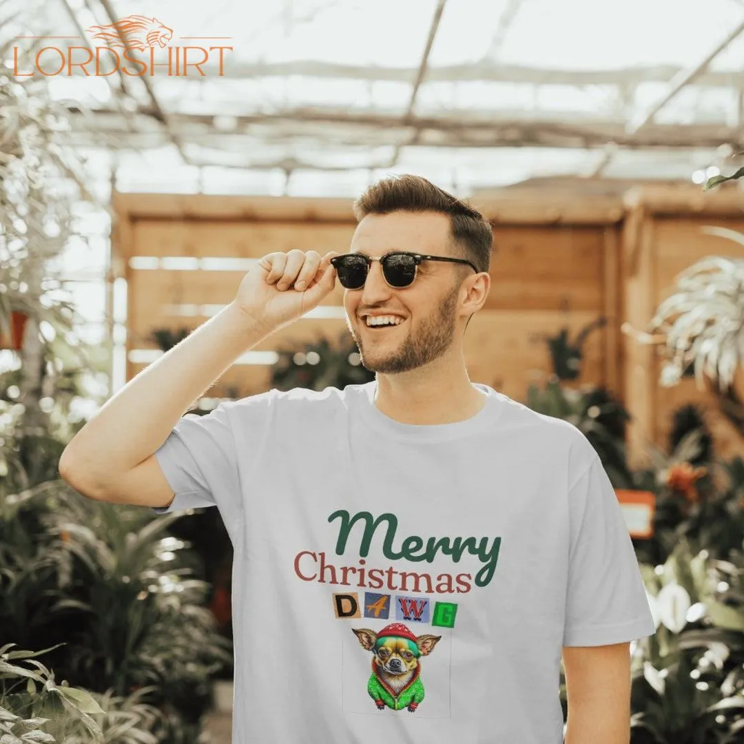 Unisex Softstyle T-shirt Christmas T-shirt With Merry