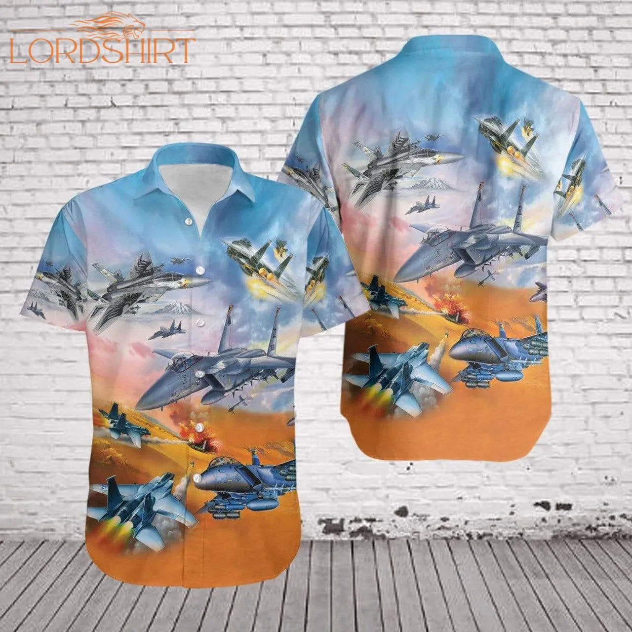 United States Army Air Force Veteran Hawaiian Shirt