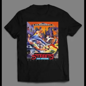 Video Game Streets Of Rage Classic Custom Box Art High Quality Shirt