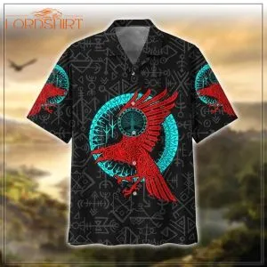 Viking Eagle Hawaiian Shirt