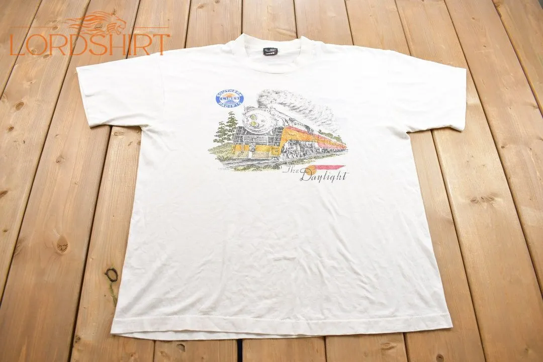 Vintage 1990s Southern Lines Train Souvenir T Shirt /