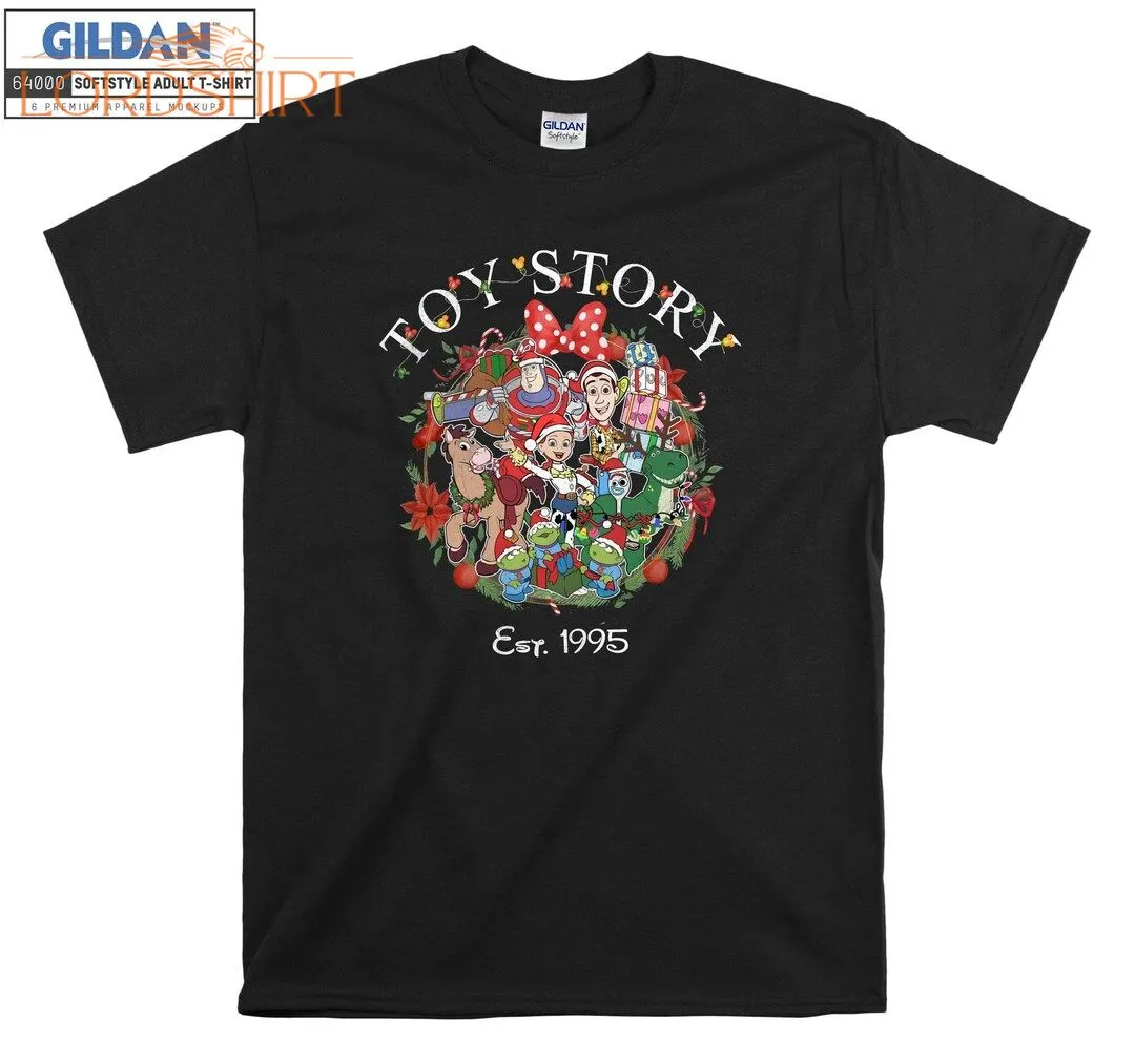 Vintage Toy Story Christmas T-shirt Hoodie Kids Child Tote Bag