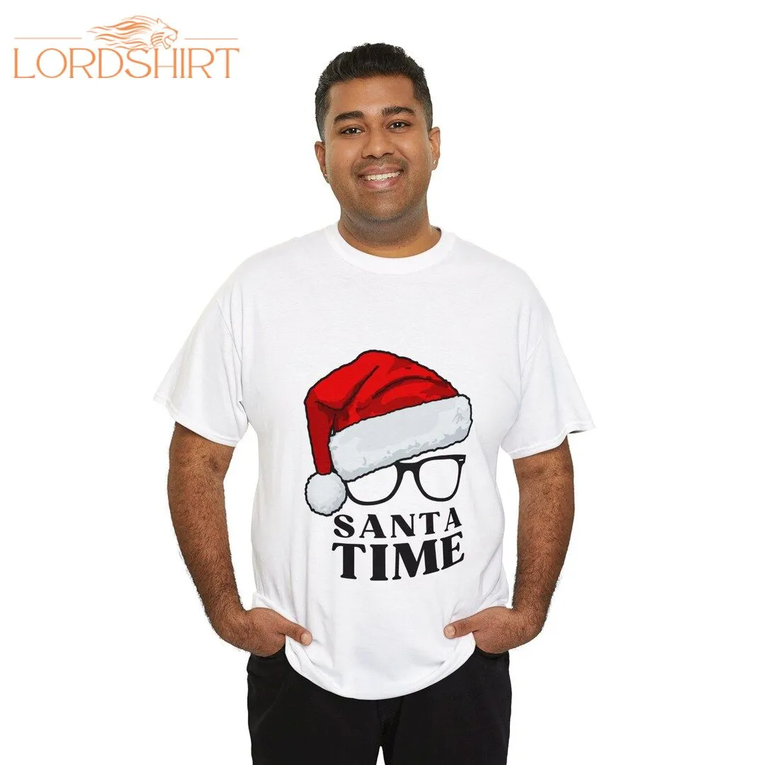 Weinnachts T-shirt Christmas Tshirt Santa Time