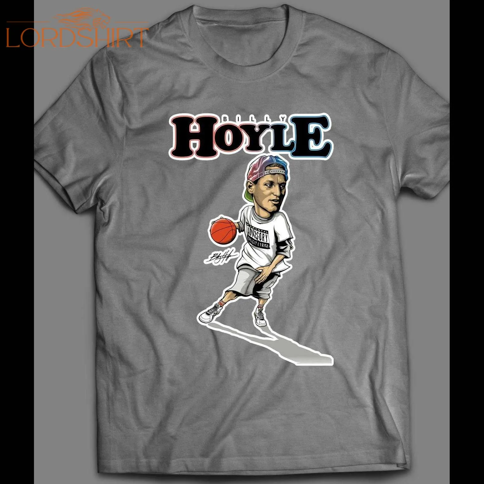 White Men Can't Jump Billy Hoyle Cartoon Dribble Shirt