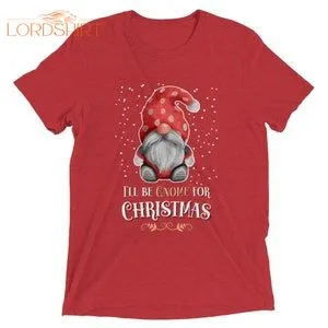 Winter Gnomes T Shirt Gnome Christmas Tshirt Women's