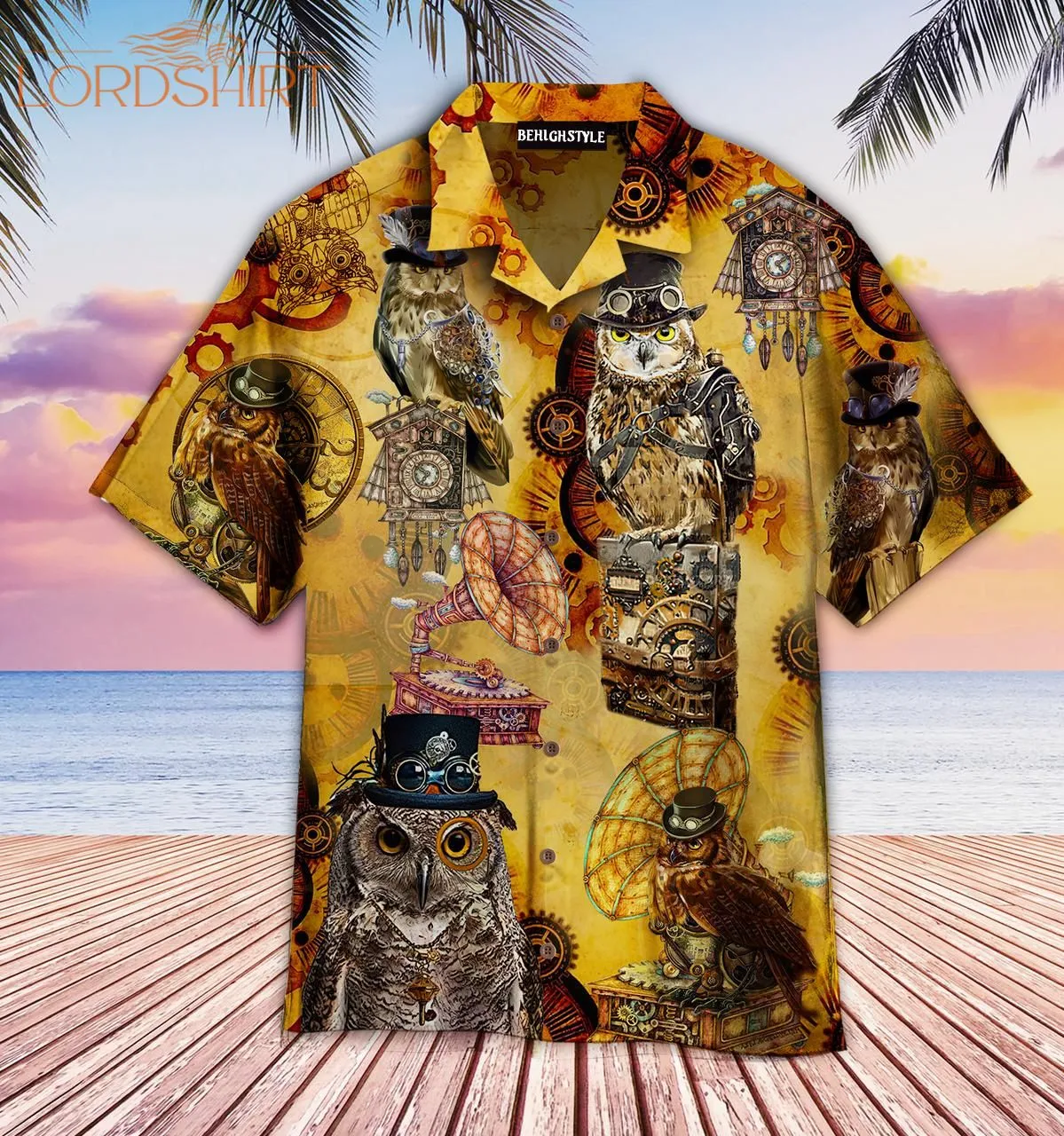 Wisdom Owls Hawaiian Shirt