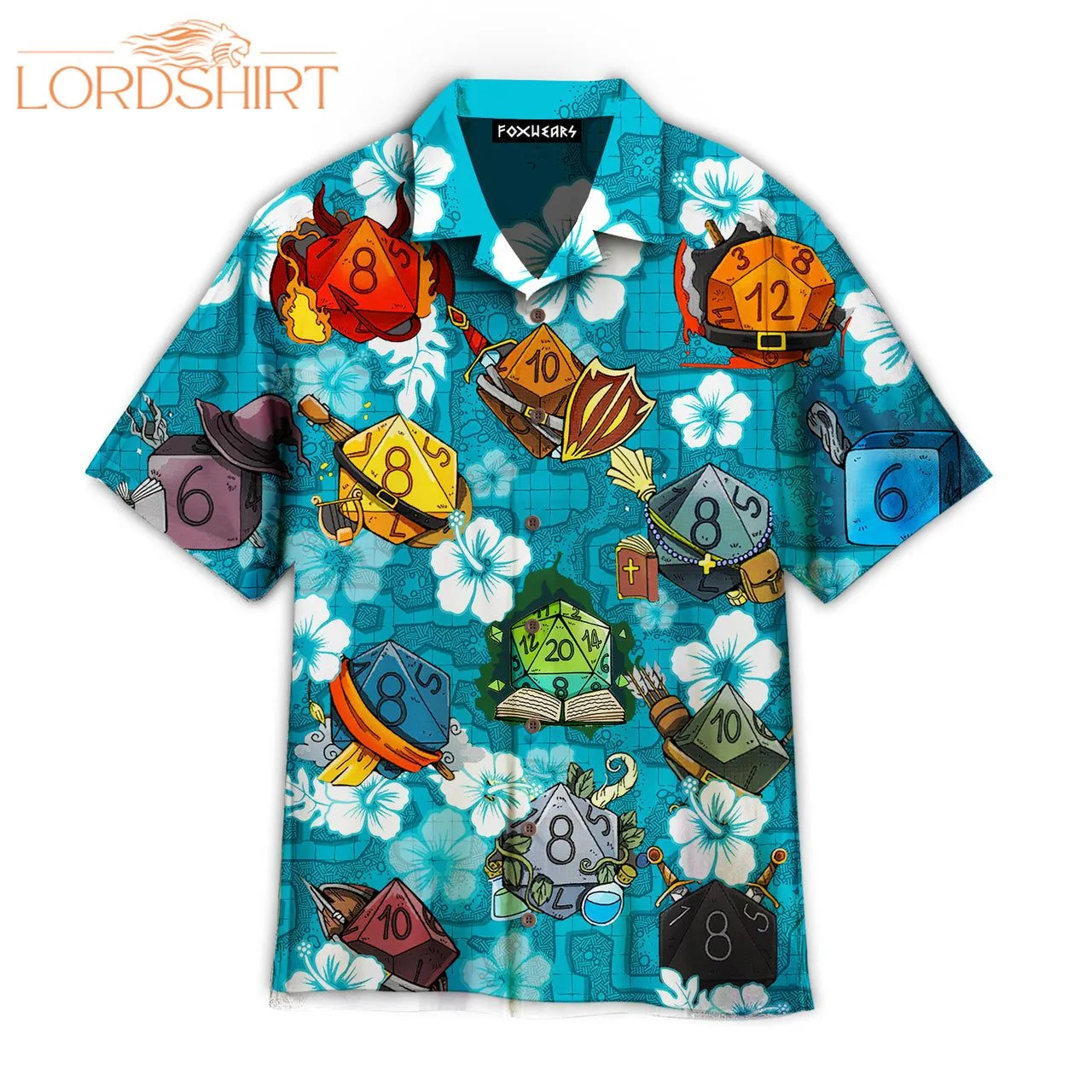 Witch Roll Dice Hawaiian Shirt