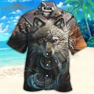 Wolf Hawaiian Shirt