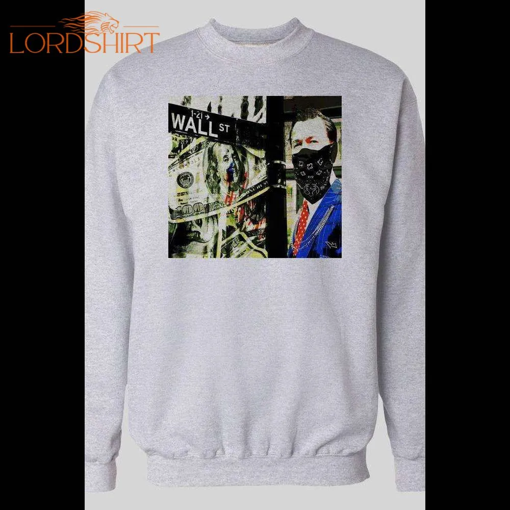 Wolf Of Wall St Hustler Winter Sweatshirt