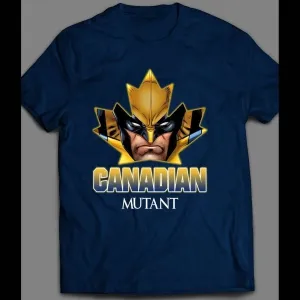 Wolverine The Canadian Mutant Comic Book Hero Inspired Shirt