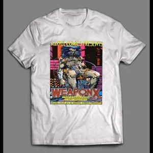 Wolverine Weapon X Comic Book Cover Art Shirt