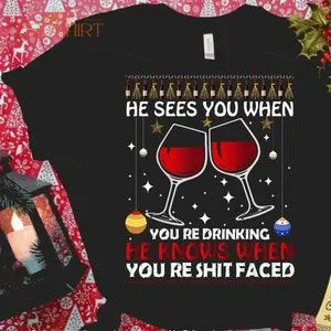 Women's Christmas Shirt Adults Ladies Novelty Xmas