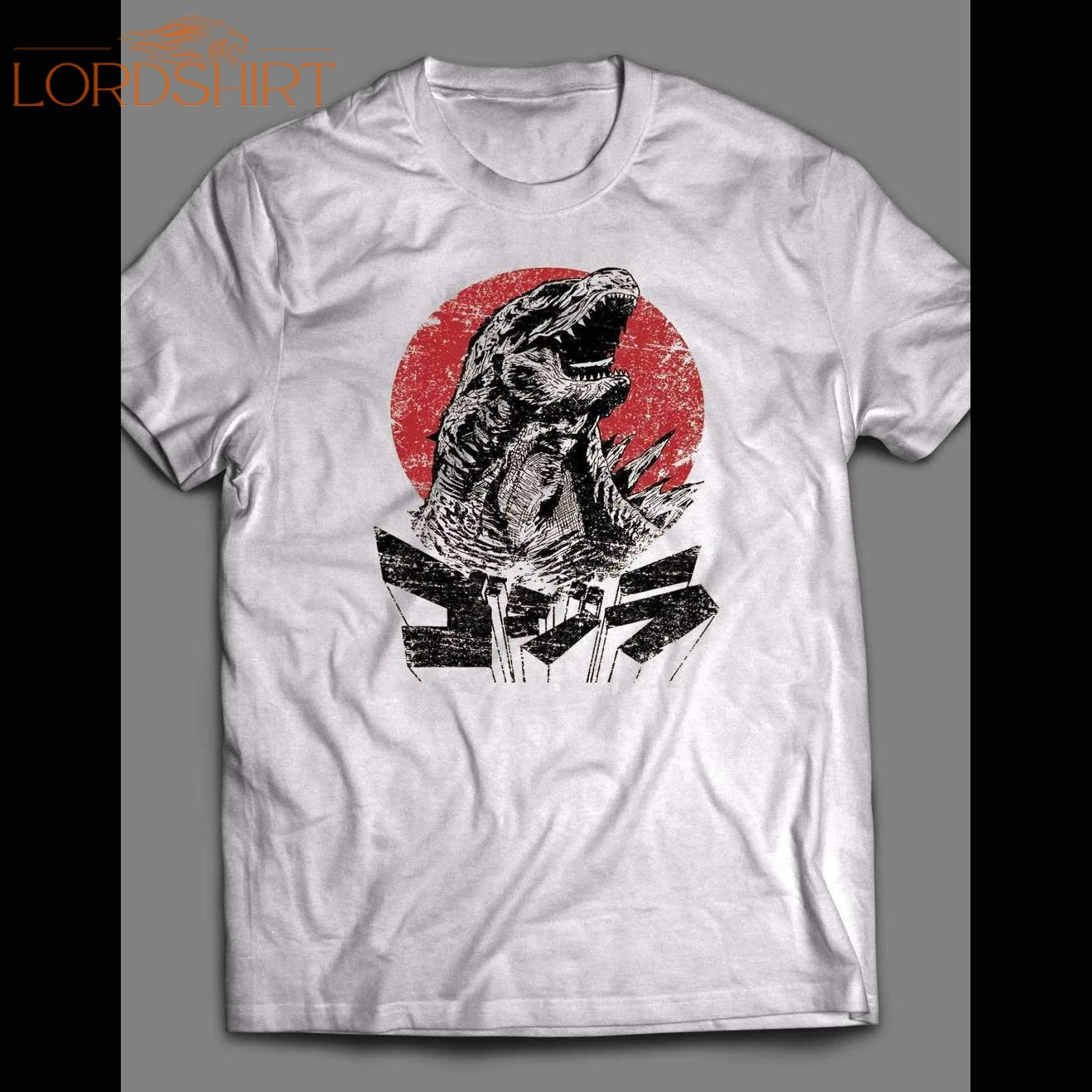 Youth Size Vintage Godzilla Japanese Art Shirt