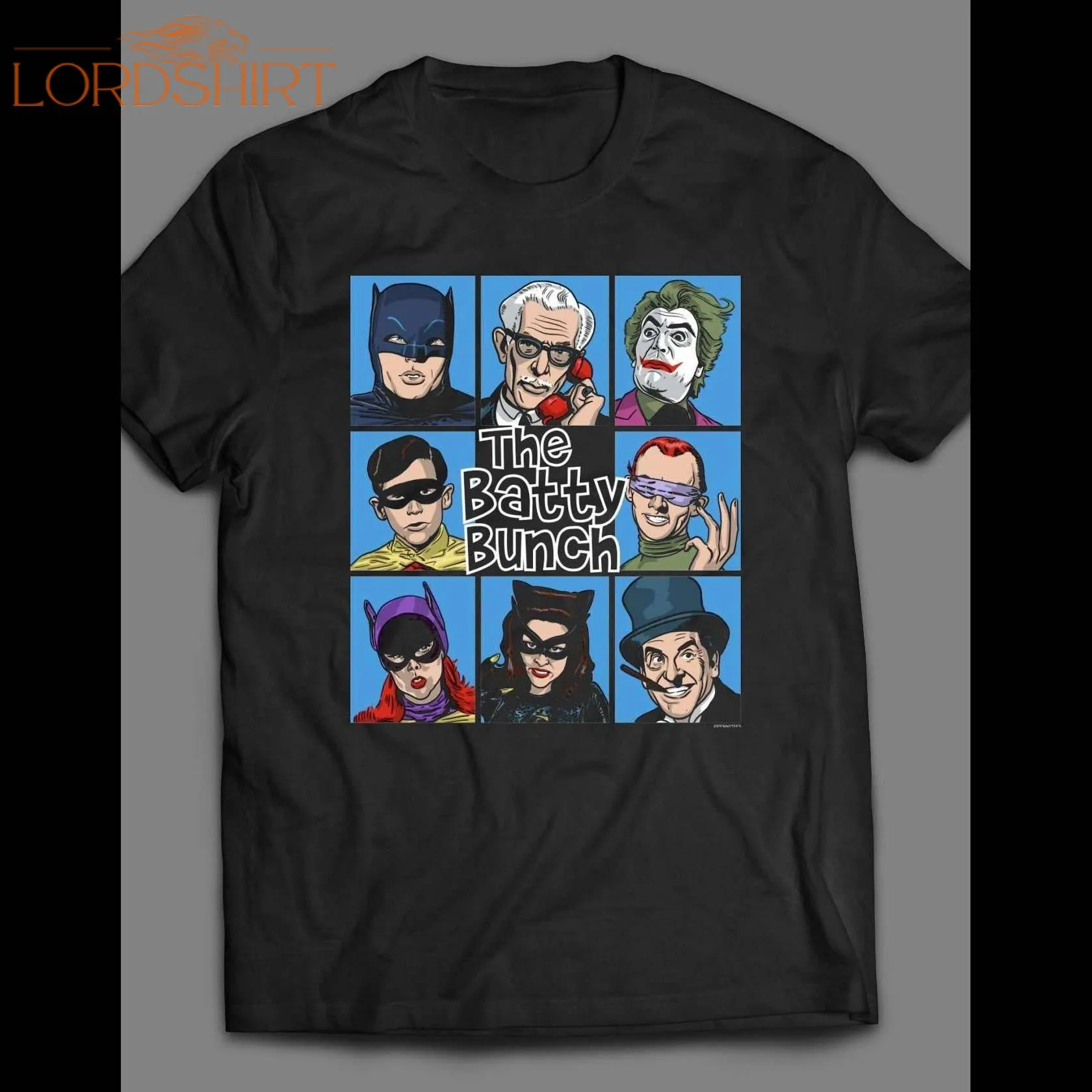 1960s Batman Tv Series Batty Bunch Shirt