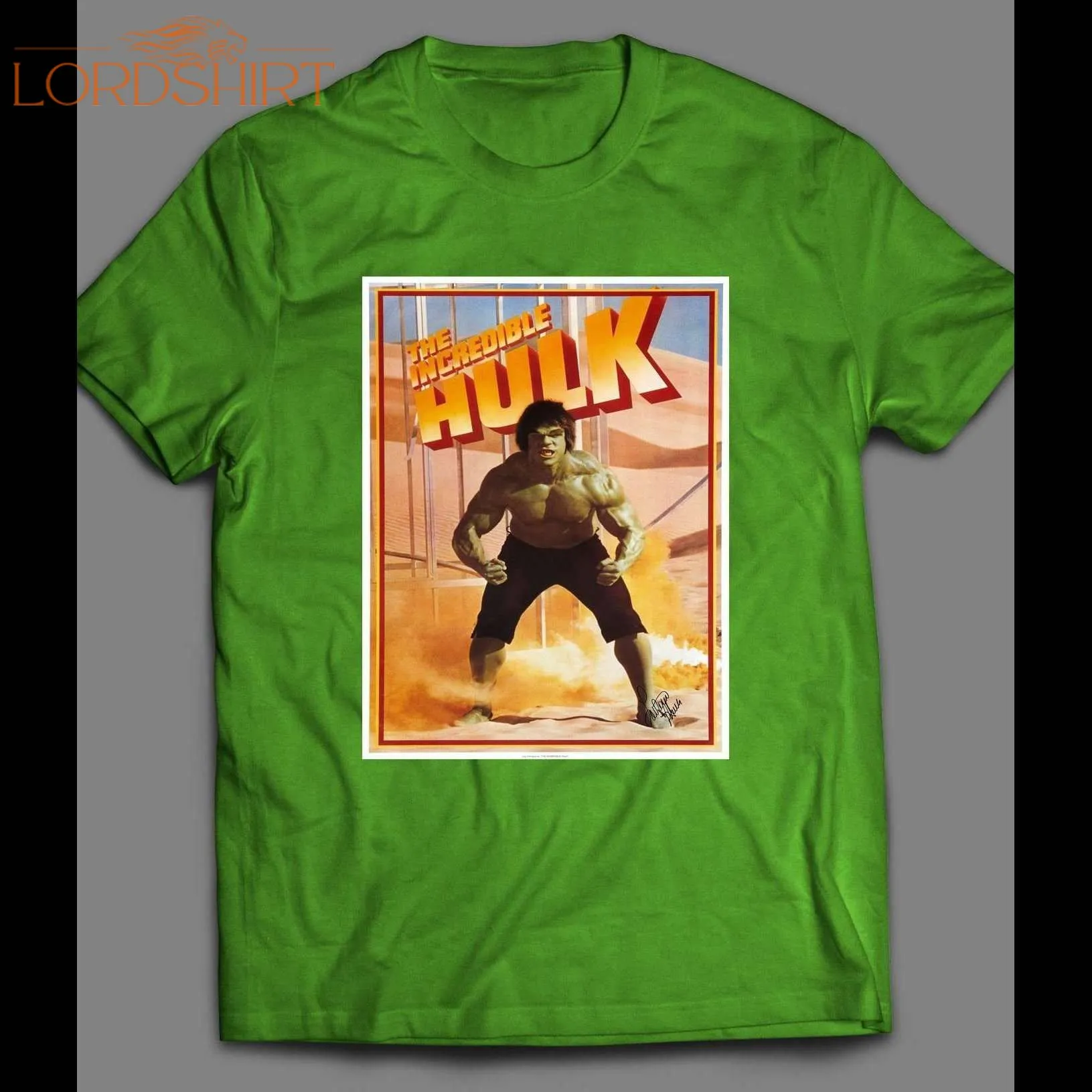 1980 Incredible Hulk Tv Series Shirt