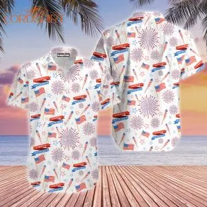 4th Of July Us Pattern Hawaiian Shirt