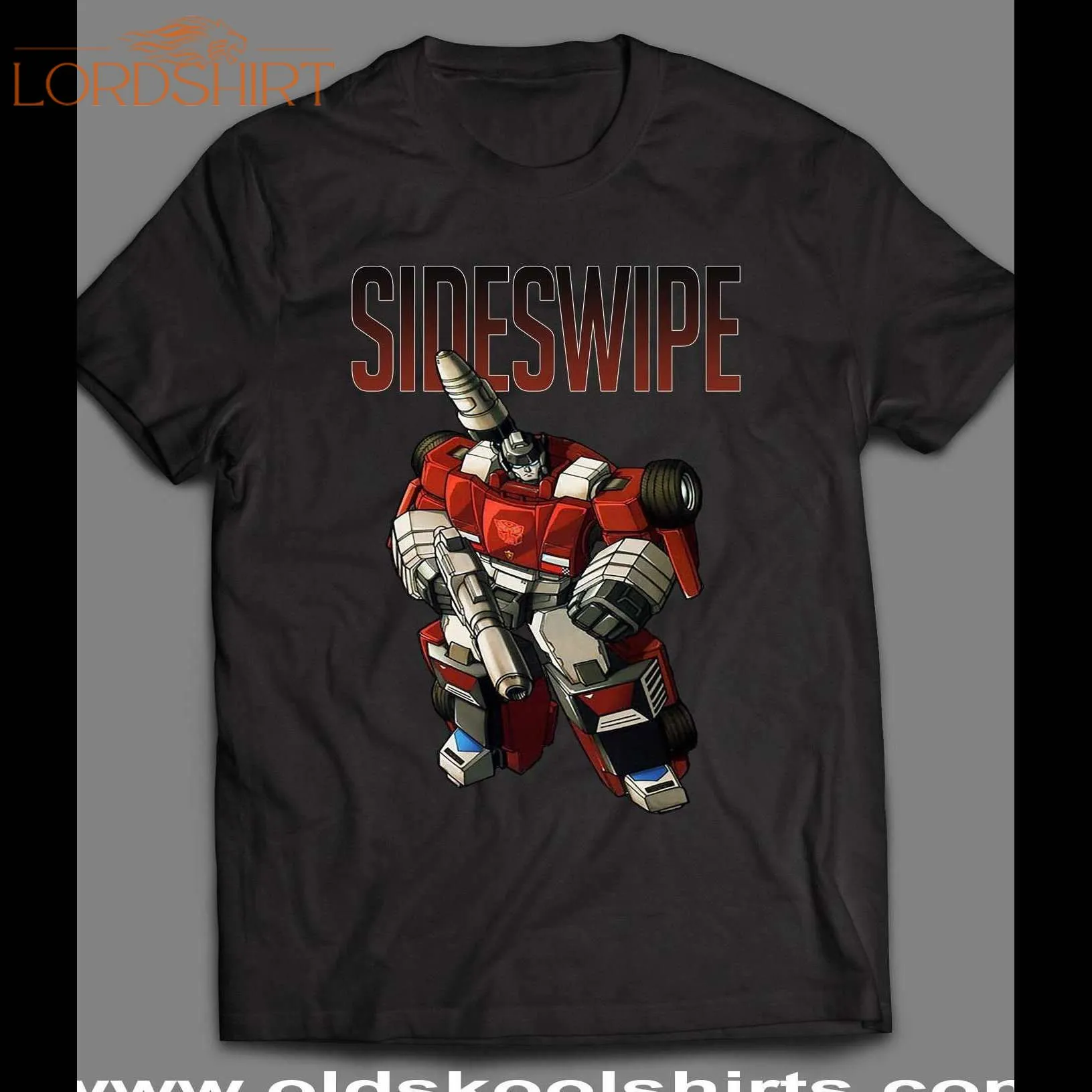 80s Cartoon Tf Robots Autobot Sideswipe Shirt