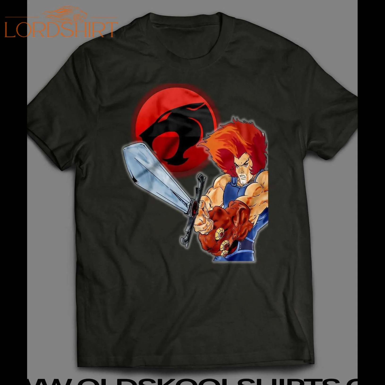 80s Cartoon The Thundercat's Lion-o Custom Art Shirt