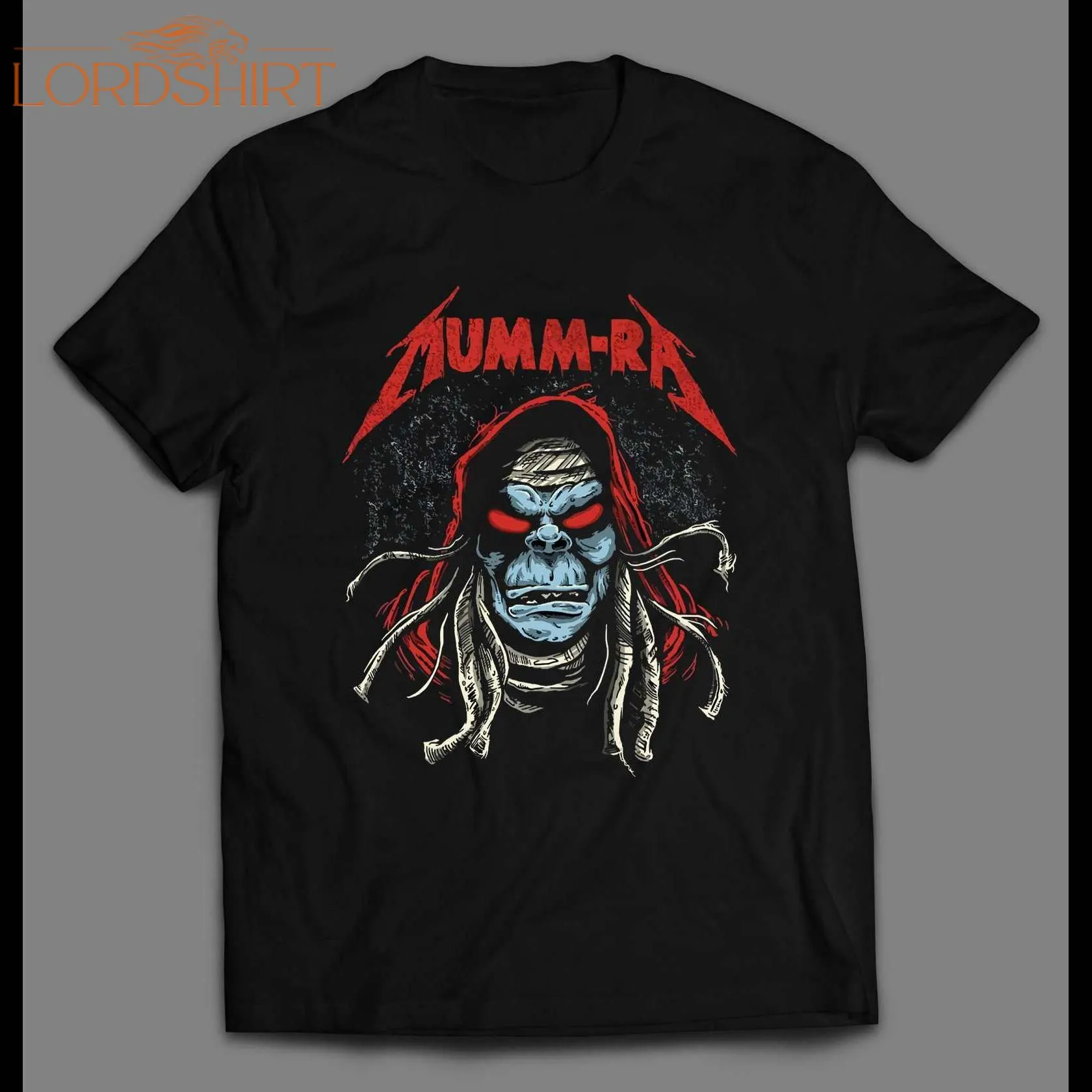 80s Cartoon The Thundercat's Mumm-ra Rock Band Parody Shirt