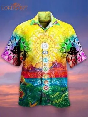 Abstract Vintage Aloha Hawaiian Shirt