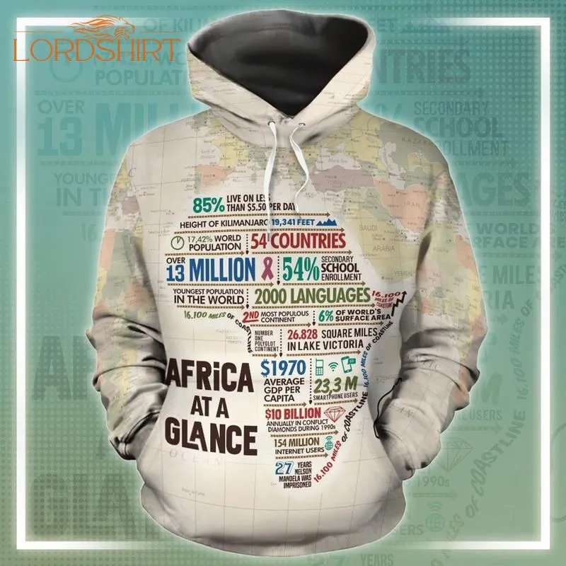 Africa At A Glance 3d All Over Print