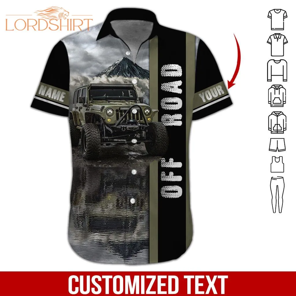 Amazing Off Road Custom Name Hawaiian Shirt