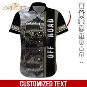 Amazing Off Road Custom Name Hawaiian Shirt