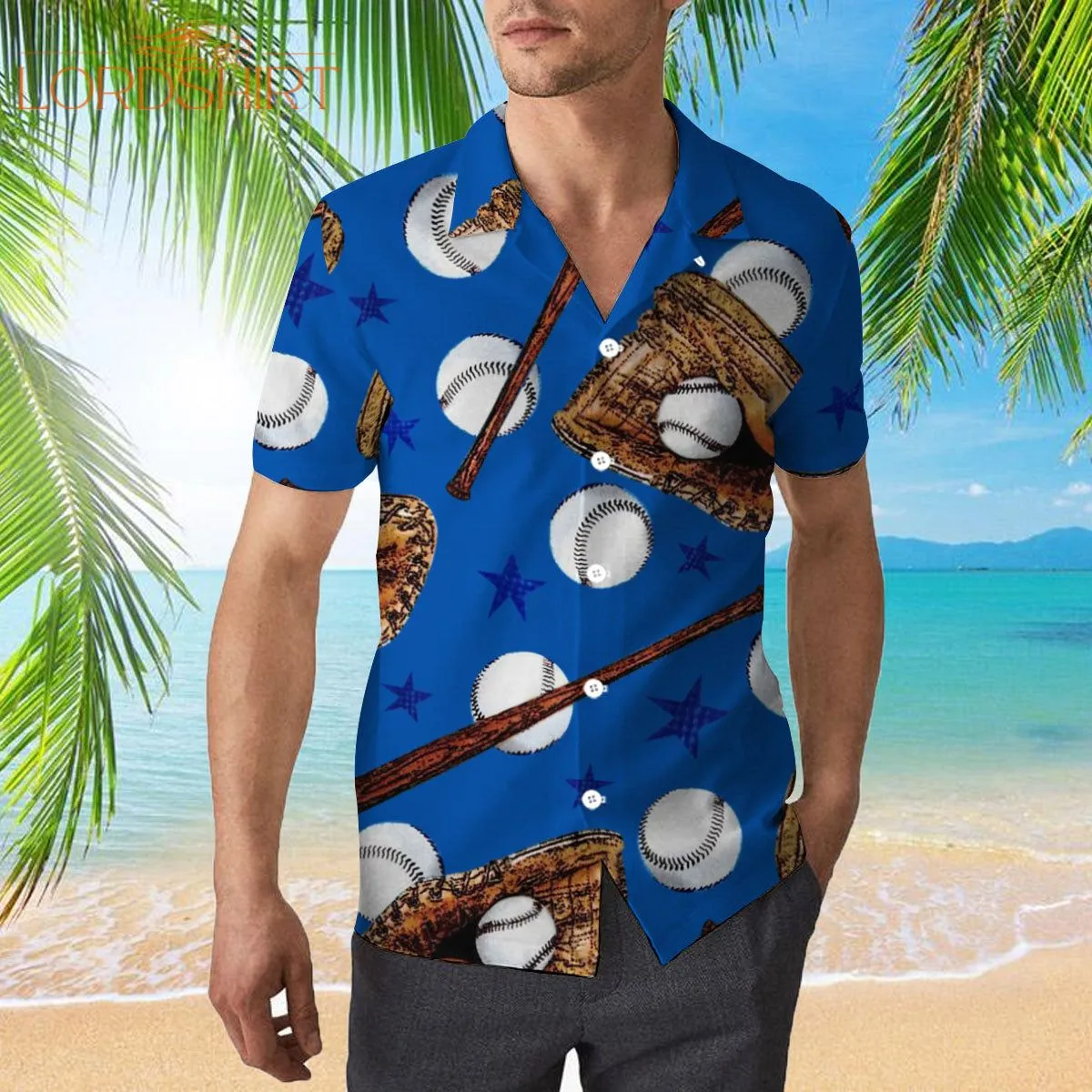 American Baseball Hawaiian Shirt