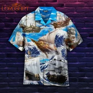 Anime Ships Hawaiian Shirt