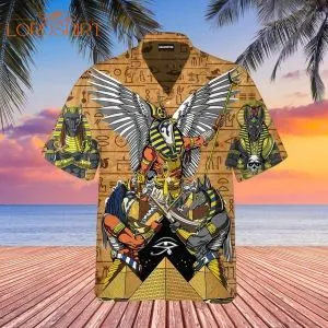 Anubis Egypt Hawaiian Shirt