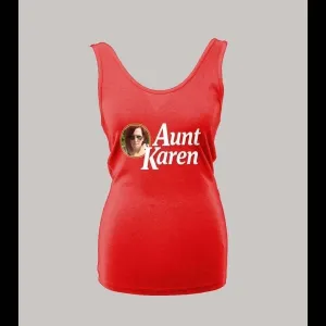 Aunt Karen High Quality Oldskool Karen Ladies Tank Top