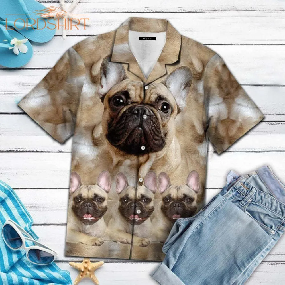 Awesome-french-bulldog Hawaiian Shirt