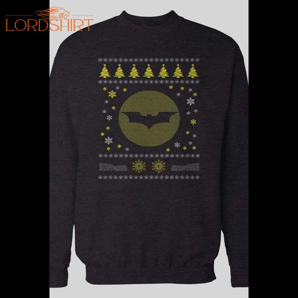 Batman Logo Ugly Christmas Sweatshirt