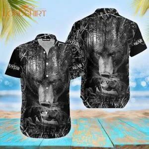 Bear Hunter 3d Hawaiian Shirt