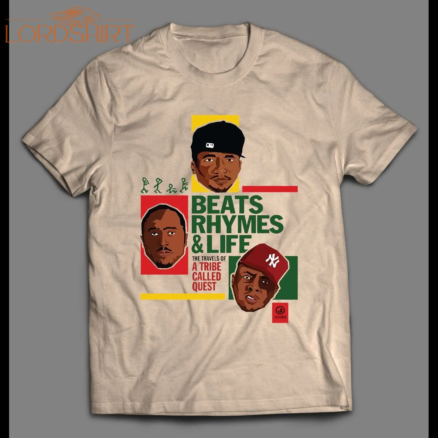 Beats Rhymes And Life Hip Hop Group Custom Oldskool Shirt