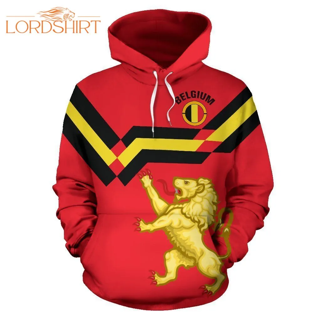 Belgium Lion Flag Color Coat Of Arms 3d All Over Print