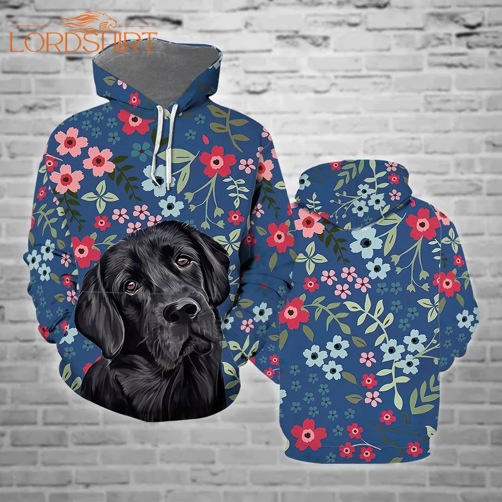 Black Labrador Dog 3d All Over Print