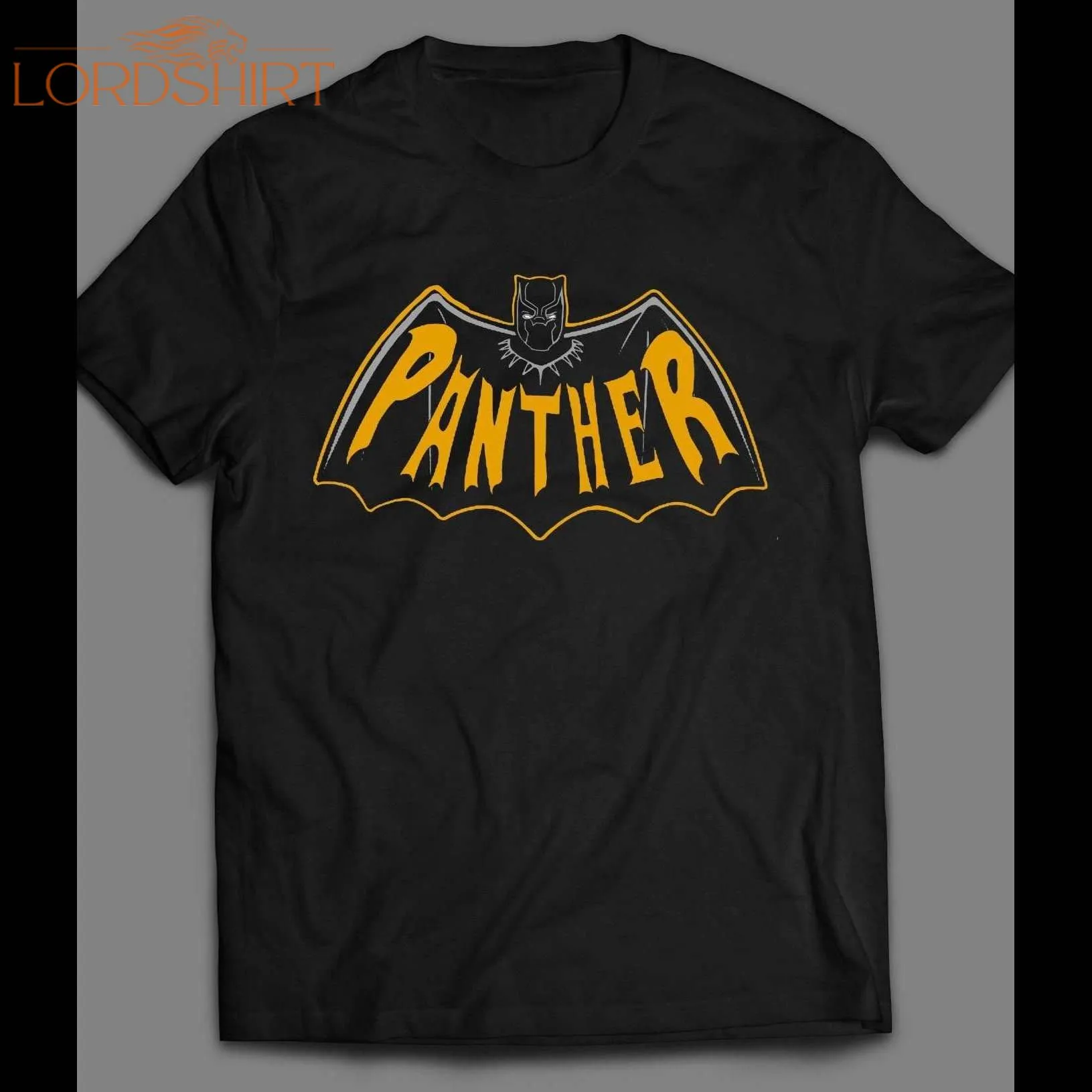 Black Panther Batman Logo Mash Up Shirt