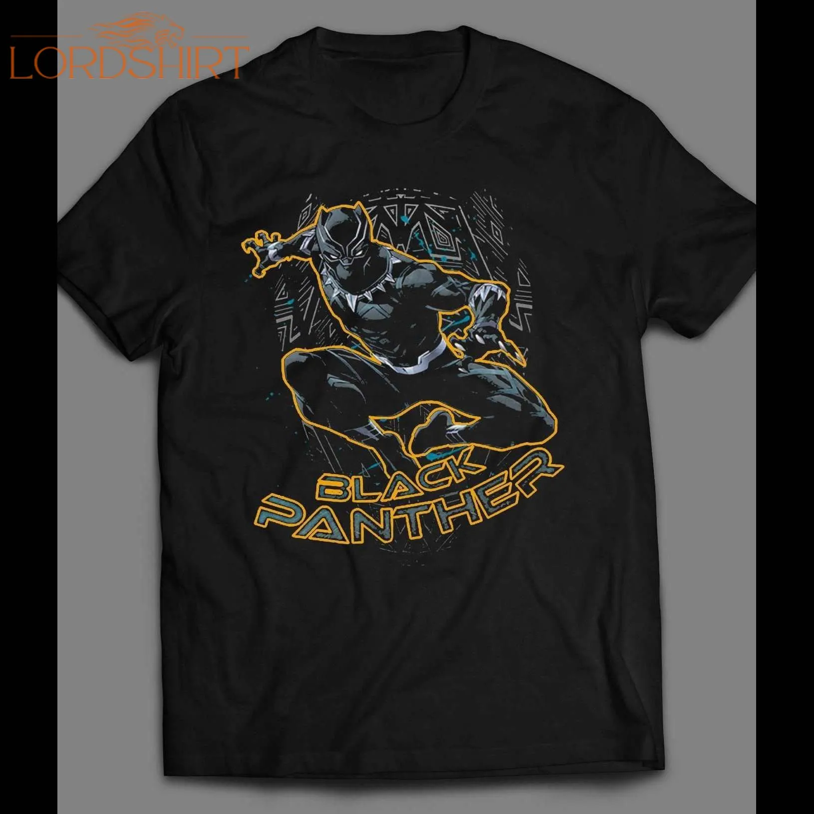 Black Panther Comic Book Art Shirt