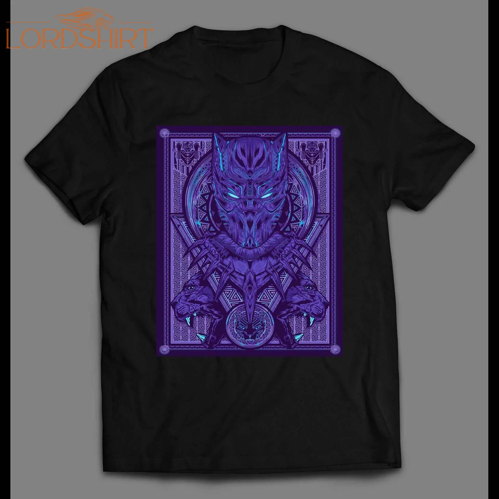 Black Panther Tribal Pattern High Quality Shirt