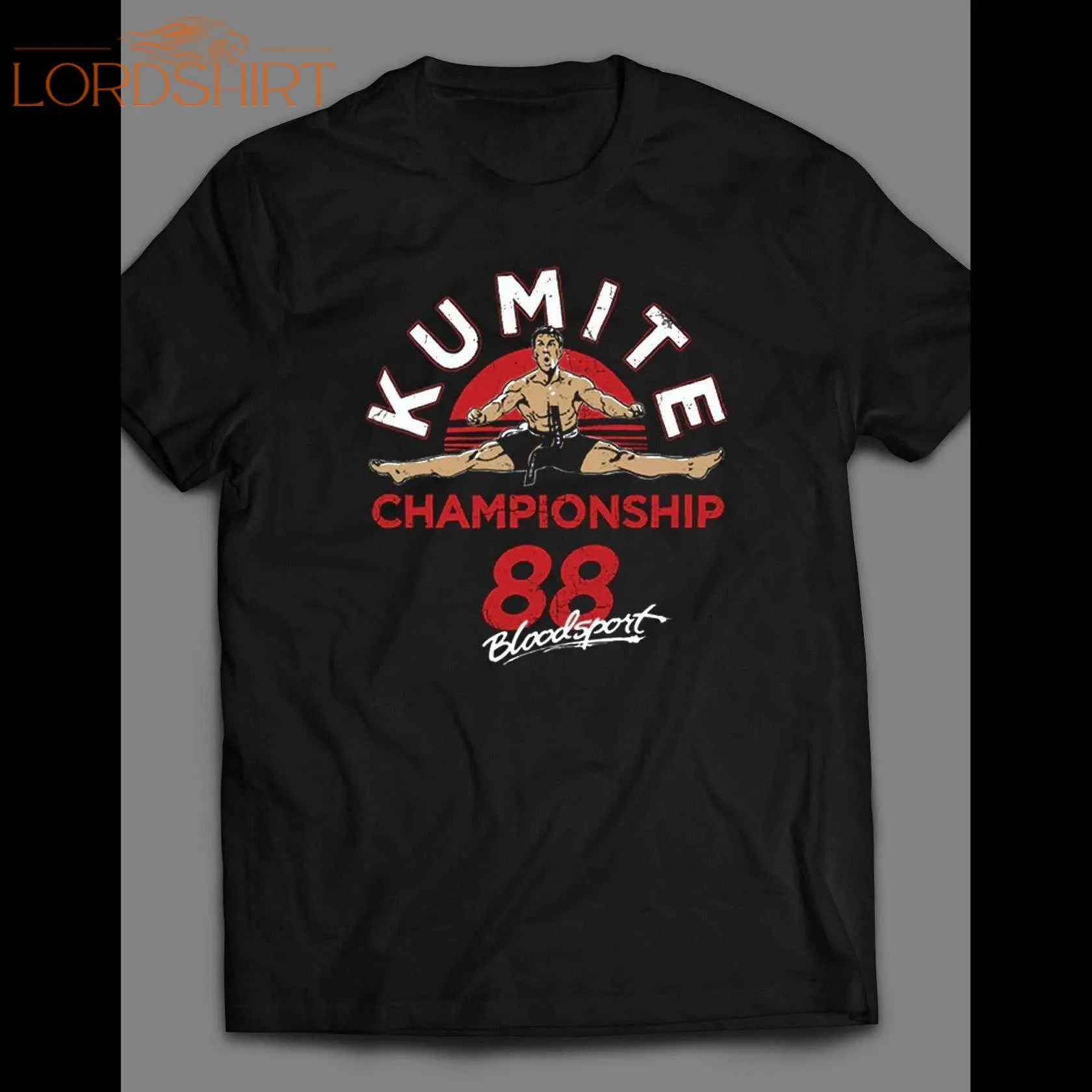 Blood Sport Movie Kumite 1988 Championship Shirt