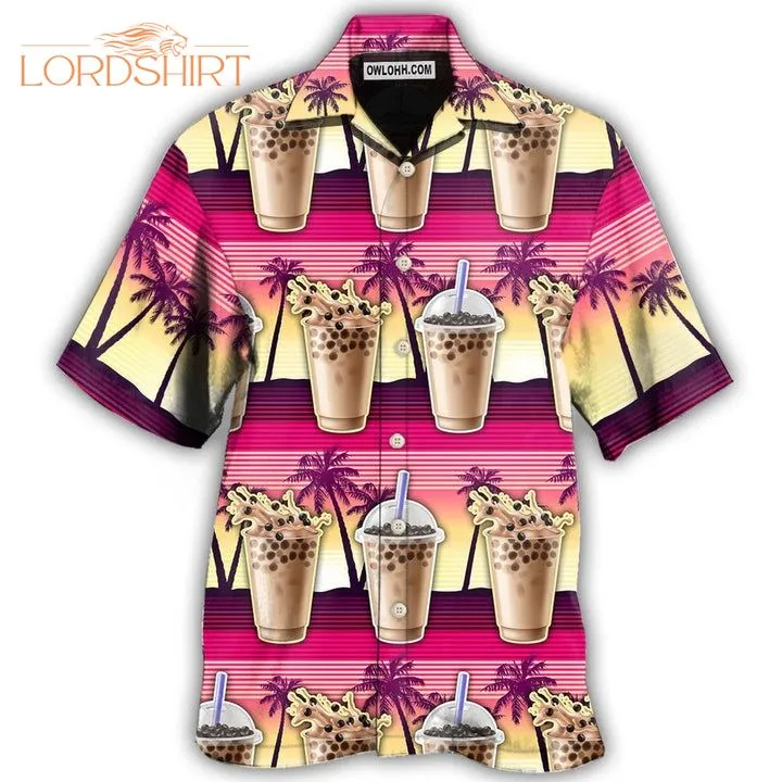 Boba Milk Tea Welcome To Summer Hawaiian Shirt