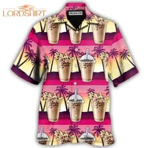Boba Milk Tea Welcome To Summer Hawaiian Shirt